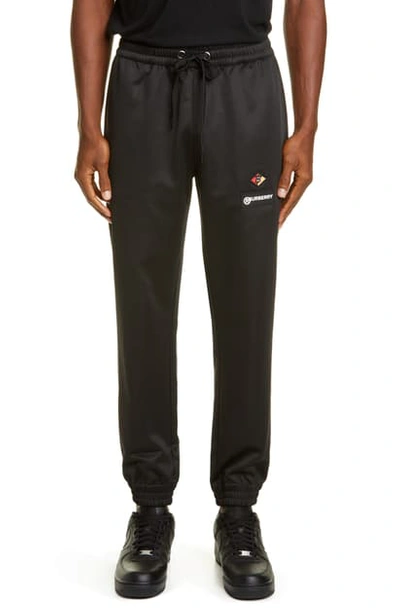 Shop Burberry Tailford Sweatpants In Black