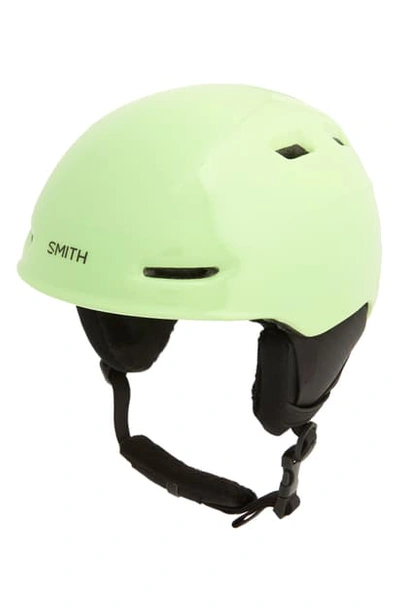 Shop Smith 'zoom Jr.' Snow Helmet - Green In Flash Faces Green