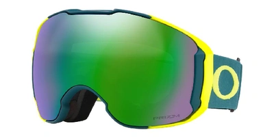 Shop Oakley Unisex  Oo7071 Airbrake® Xl Snow Goggle In Green