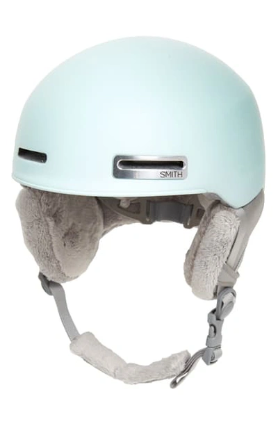 Shop Smith Allure Snow Helmet With Mips - Green In Matte Pale Mint Green