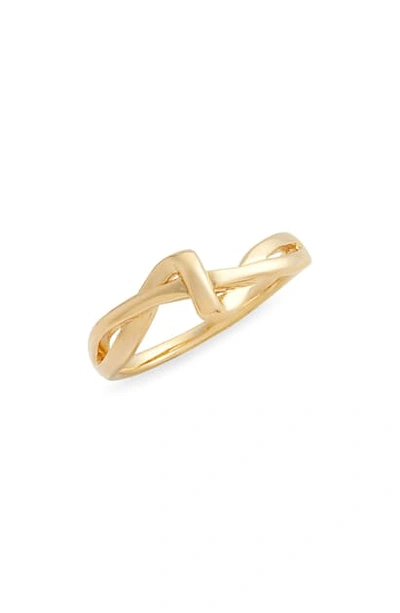 Shop Argento Vivo Flow Ring In Gold
