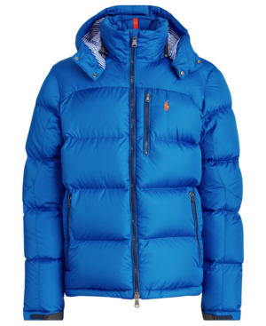 ralph lauren men's hooded down jacket