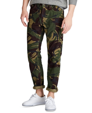 mens polo camo pants