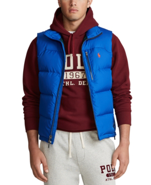 ralph lauren puffer vest mens