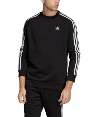Shop Adidas Originals Adidas Men's Originals Fleece Sweatshirt In Black/wht