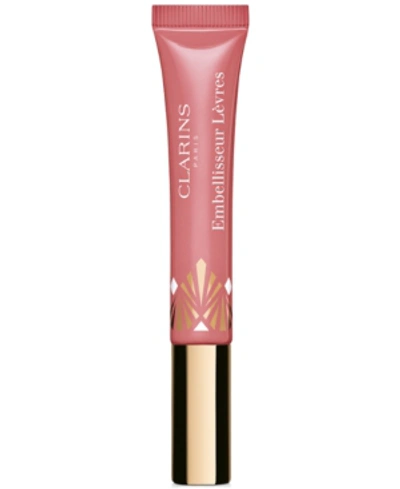 Shop Clarins Natural Lip Perfector, 0.35 Oz. In New! 19 Intense Smoky Rose