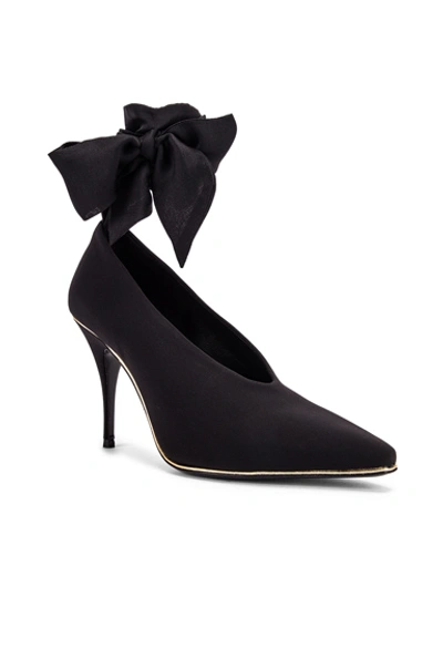 Shop Zimmermann Ankle Tie Lycra Heel In Black