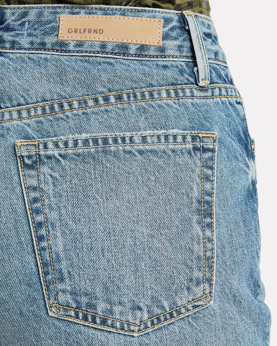 Grlfrnd Mica High-rise Jeans In Denim-lt | ModeSens