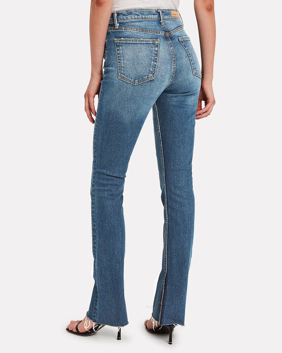 Grlfrnd Addison Straight-leg Jeans In Blue | ModeSens