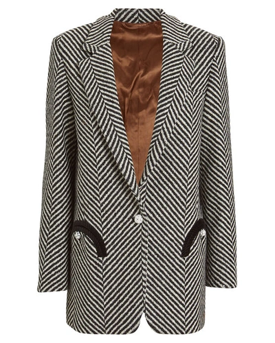 Shop Blazé Milano Sedov Weekend Herringbone Blazer