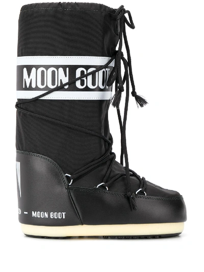 Shop Moon Boot Snow Boots In Black