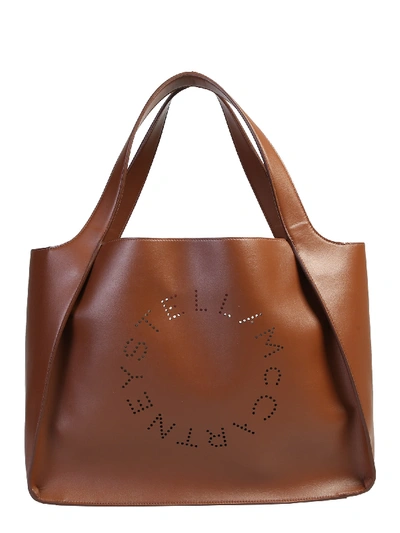Shop Stella Mccartney Tote Bag In Brown