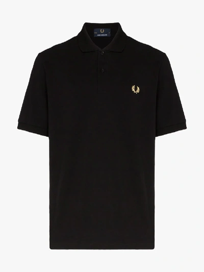 Shop Fred Perry Made In England Cotton Polo Shirt In Black