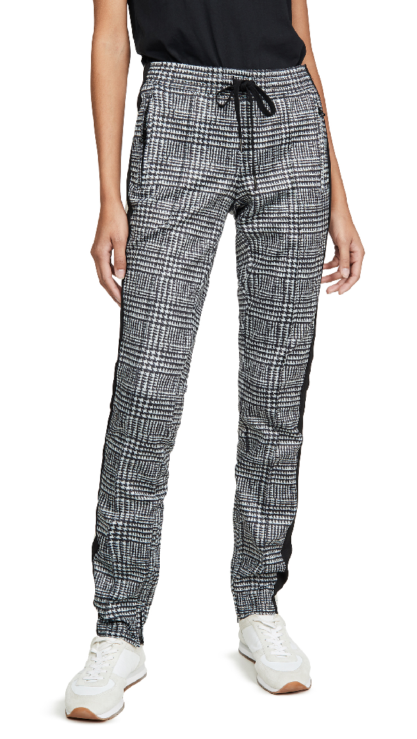 tartan cigarette pants