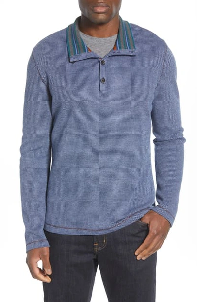 Shop Robert Graham Gatewood Regular Fit Knit Pullover In Navy