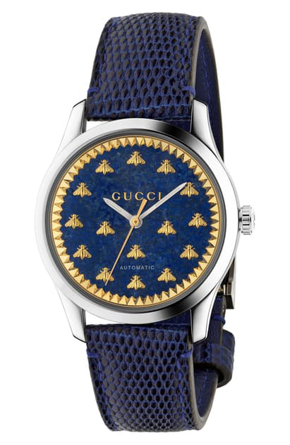 gucci watch blue