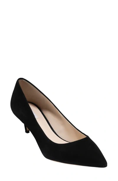 Shop Cole Haan Vesta Kitten Heel Pump In Winetasting Suede