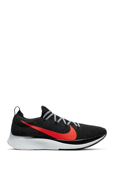 Shop Nike Zoom Fly Flyknit Running Shoe In 005 Black/brtcrm