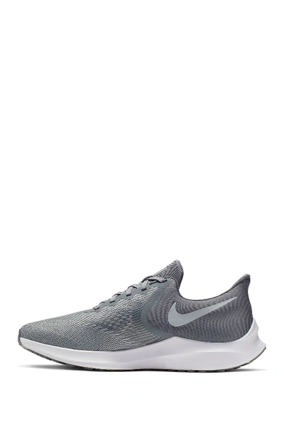 Shop Nike Air Zoom Winflo 6 Running Shoe - Extra Wide Width Available In 002 Col Gy/metplt