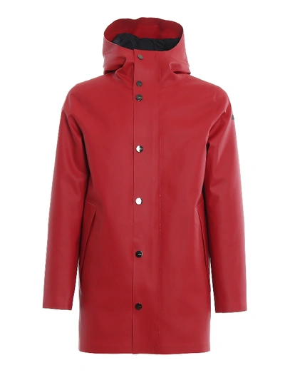 Shop Rrd Red Double Rubber Parka Padded Coat