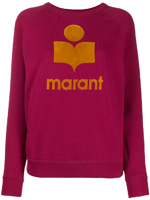 isabel marant logo sweatshirt