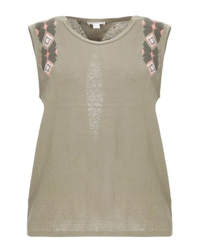 Shop Intropia Top In Military Green
