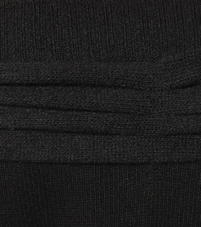 Shop Prada Wool And Cashmere Sweater In Black