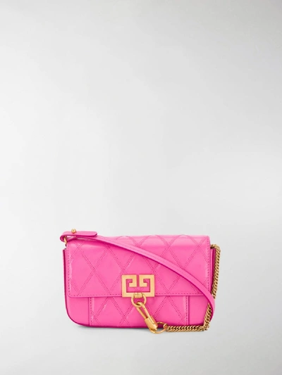 Shop Givenchy Pocket Crossbody Bag In Pink