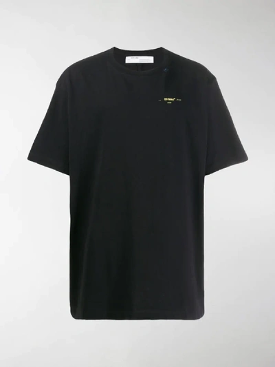 Shop Off-white Arrows Print T-shirt In Black