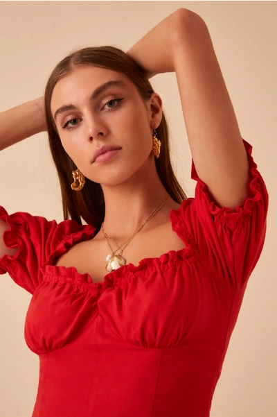 Shop Finders Keepers Aranciata Bodice In Red