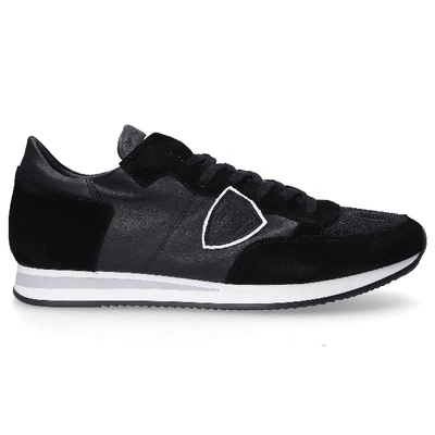 Shop Philippe Model Sneakers Black Tropez