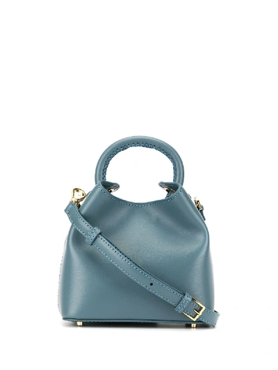 Shop Elleme Madeleine Shoulder Bag In Blue