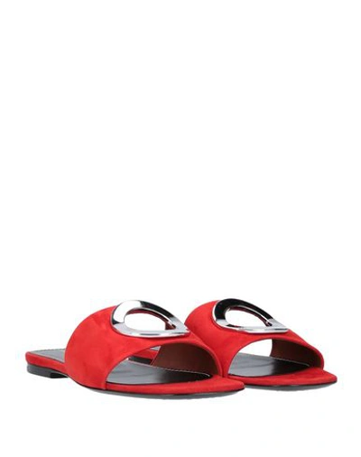 Shop Proenza Schouler Sandals In Red