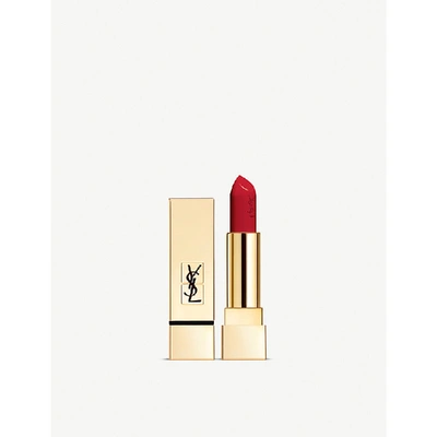 Shop Saint Laurent Yves  91 Rouge Pur Couture Lipstick 3.8ml
