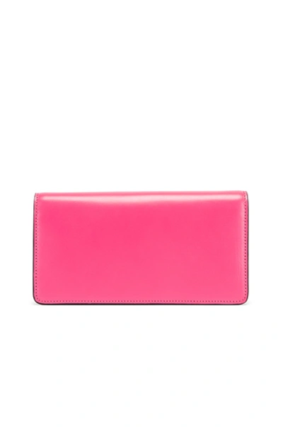 Shop Valentino Vsling Wallet On Chain Bag In Pink In Mac Rose
