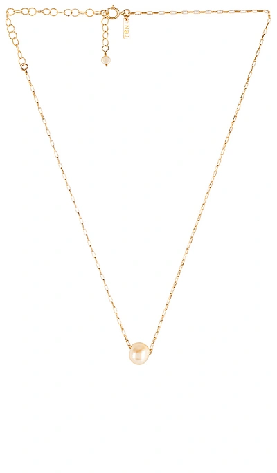 Shop Natalie B Jewelry De La Mer Necklace In Gold