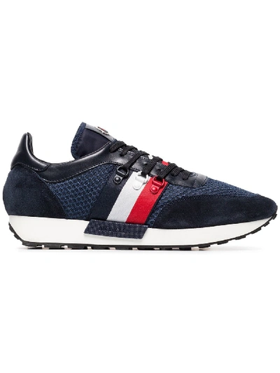 Shop Moncler New Horace Sneakers In Blue