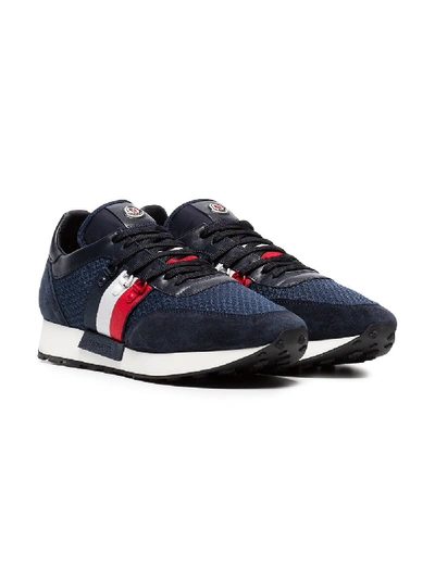 Shop Moncler New Horace Sneakers In Blue