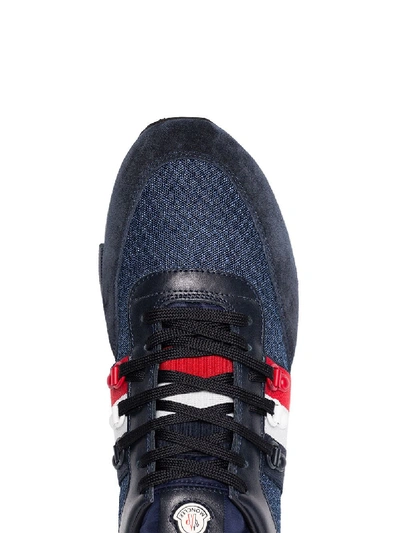 Shop Moncler New Horace Sneakers In Blue