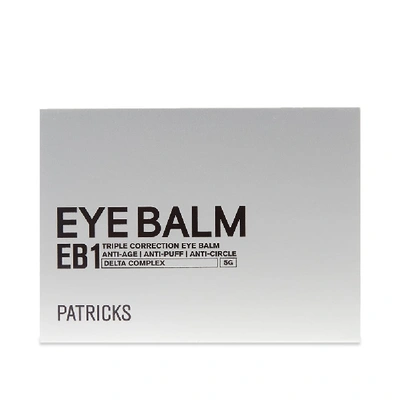 Shop Patricks Eb1 Triple Correction Eye Balm With Delta Complex In N/a