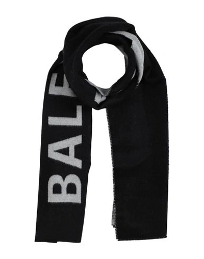 Shop Balenciaga Scarves In Black