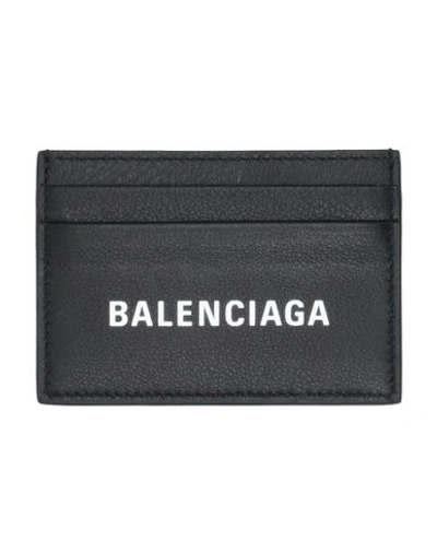 Shop Balenciaga Document Holder In Black