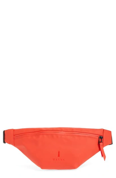 Shop Rains Mini Belt Bag In Red