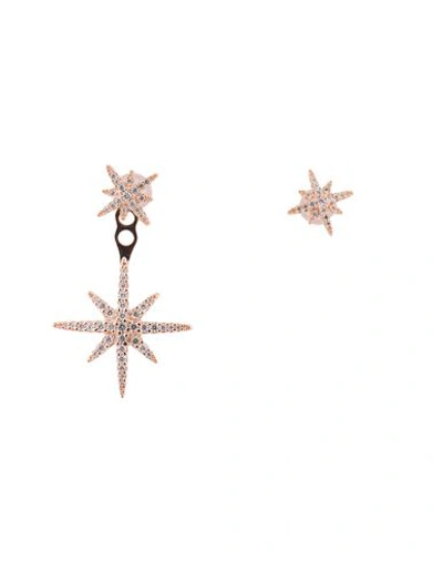 Shop Apm Monaco Earrings In Copper