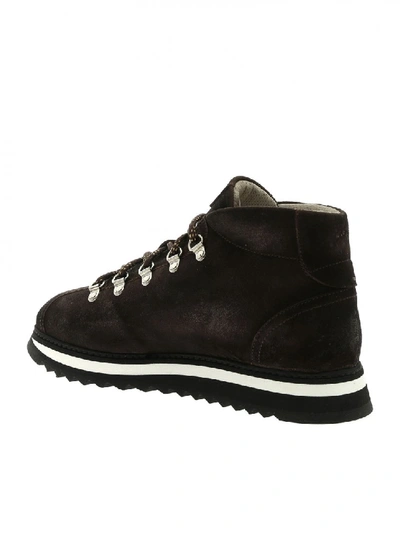 Shop Doucal's Suede Boot Du1793winnut089nm22 In Black