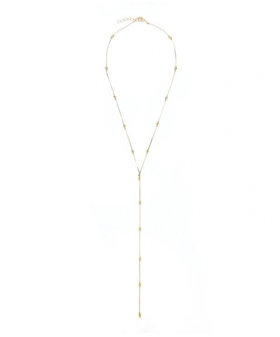 Shop Anissa Kermiche Gold-plated Serpent Drop Necklace