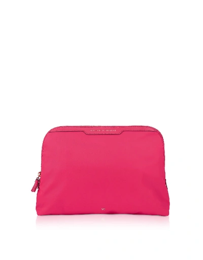 Shop Anya Hindmarch Lotions And Potions Pouch In Hot Pink