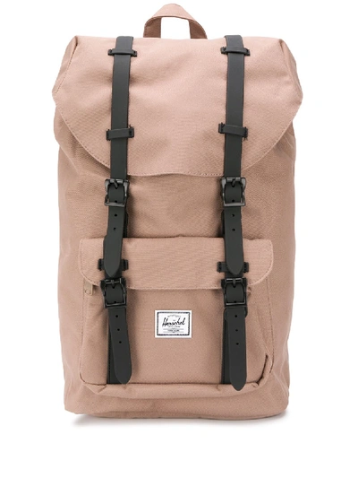 Shop Herschel Supply Co  Little America Backpack In 03020 Pinebk/bk
