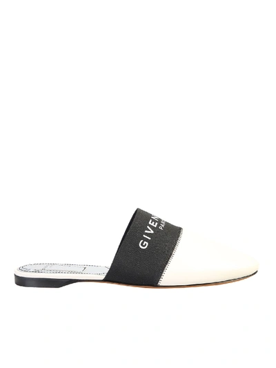 Shop Givenchy Branded Sandals In White