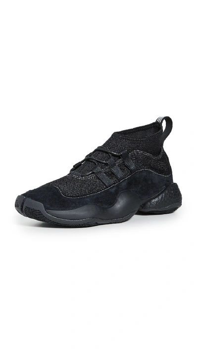 Shop Adidas Originals X Bed J.w. Ford Crazy Byw Bf Sneakers In Core Black/silver Metallic
